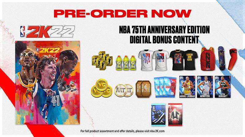 NBA 2K22 75th Anniversary Edition