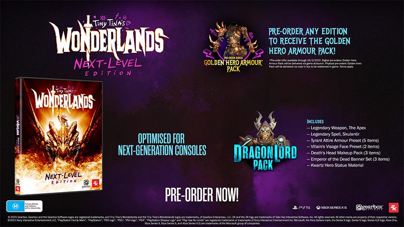 Tiny Tina's Wonderlands: Next-Level Edition
