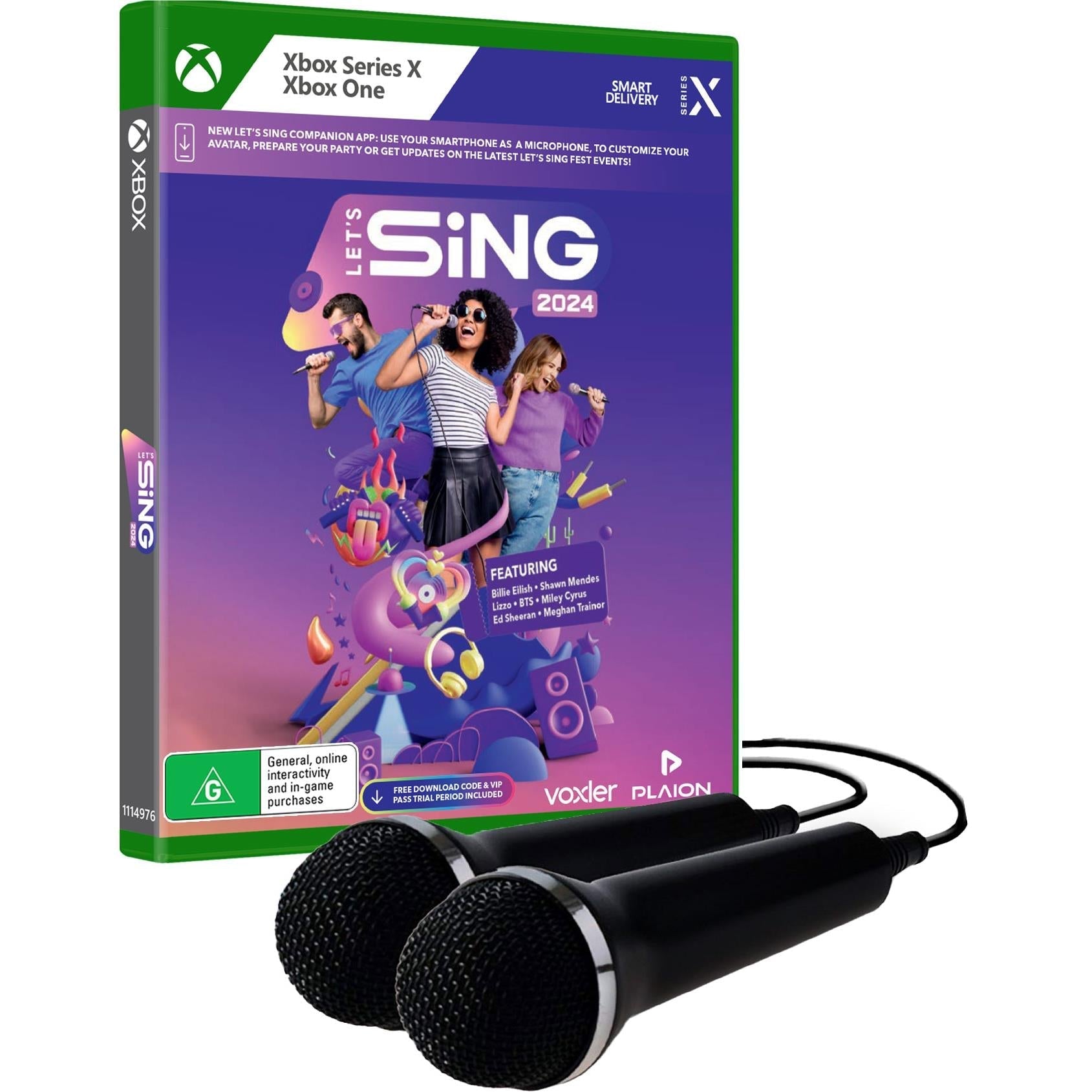 Let's Sing 2024 2 Mic Bundle