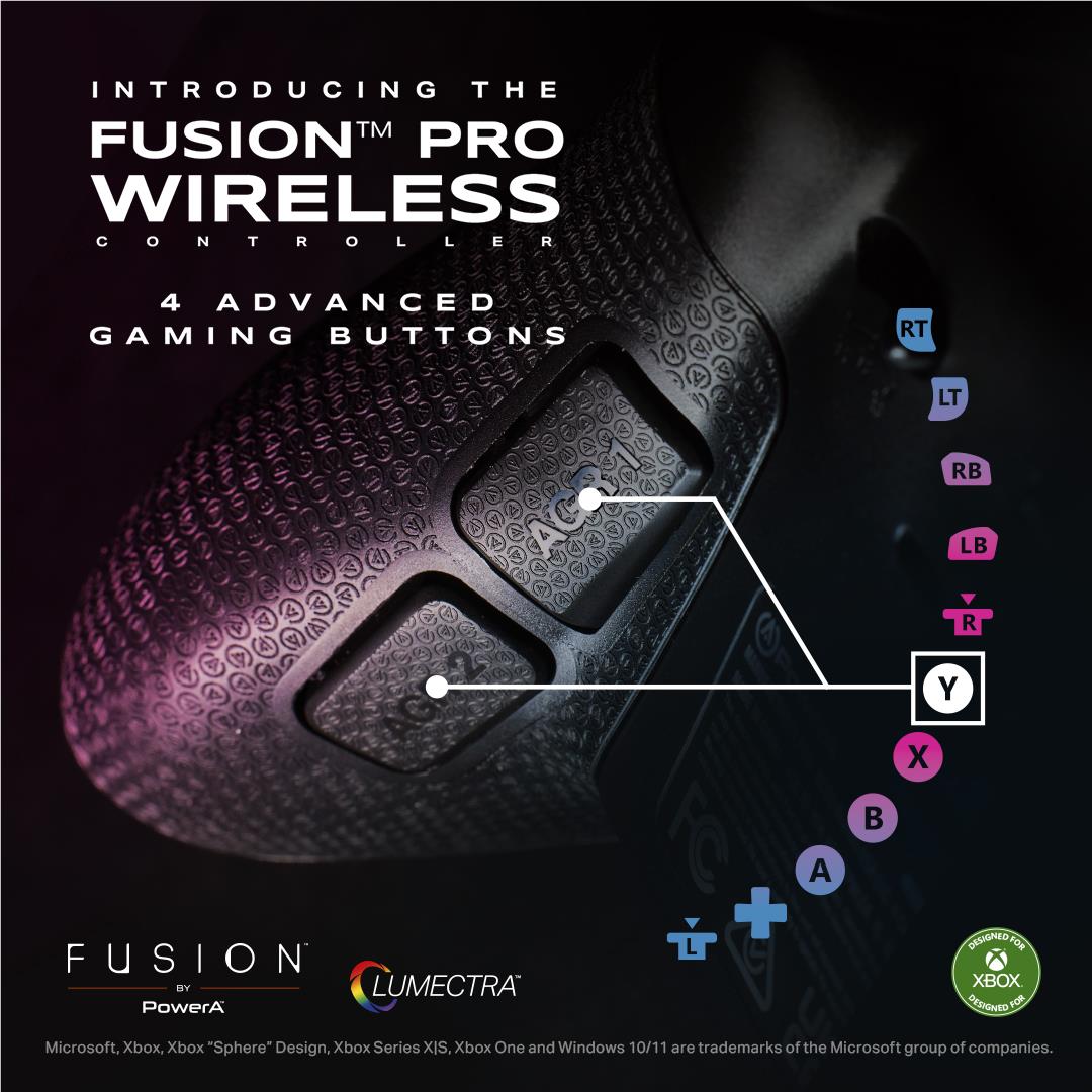 PowerA Fusion Pro Wireless Controller with Lumectra for Xbox Series X|S