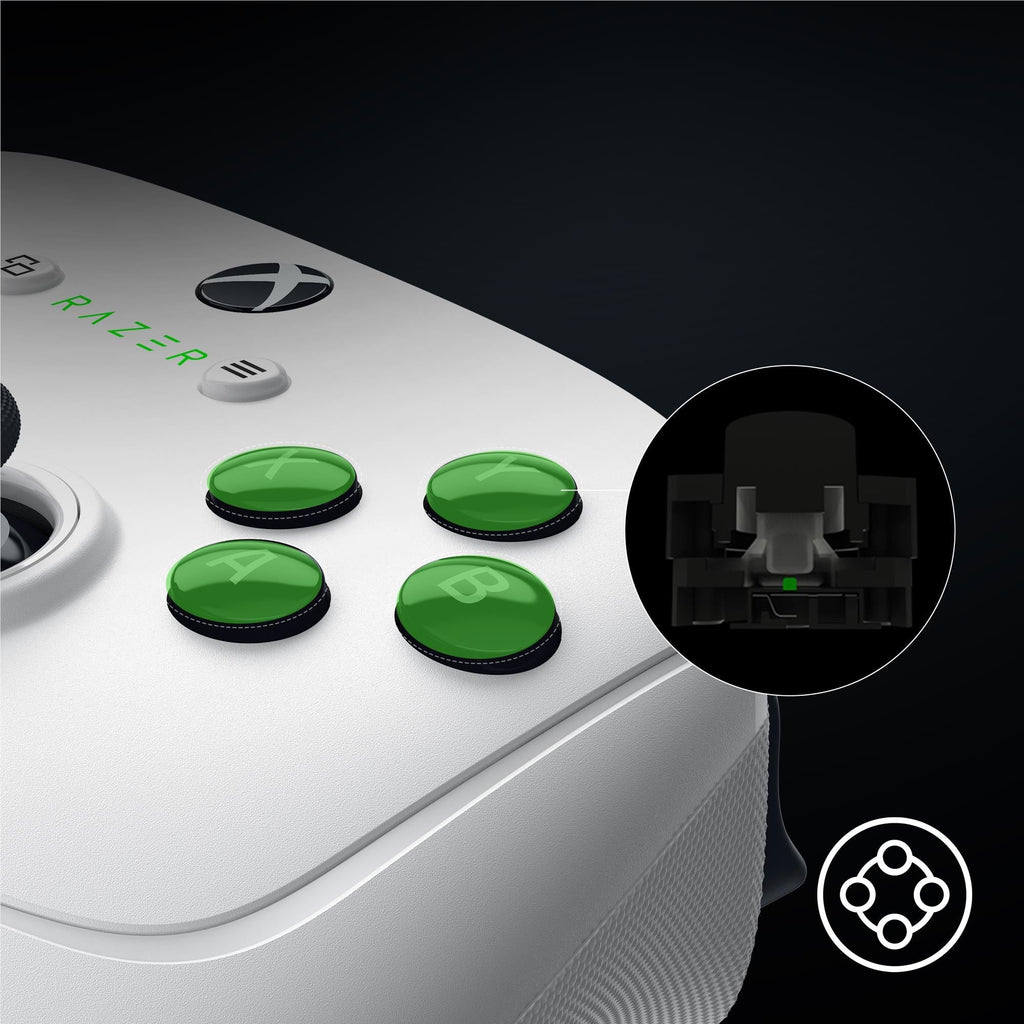 Razer Wolverine V3 Pro Wireless Gaming Controller for Xbox Series X|S & PC (White)