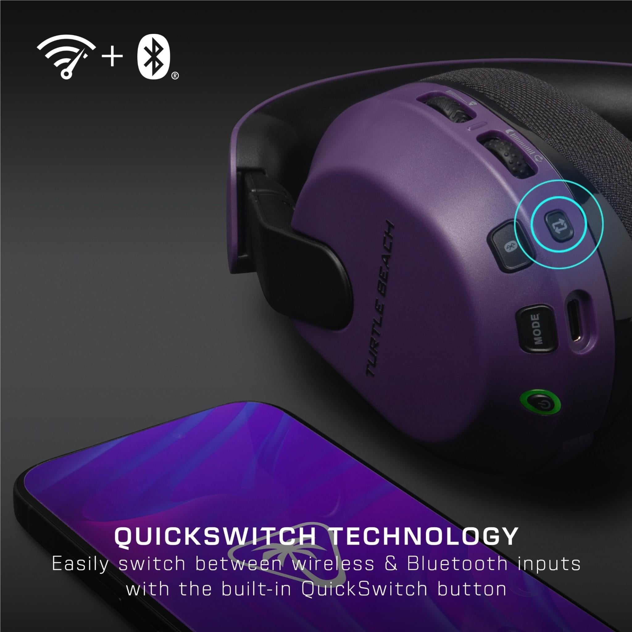 Turtle Beach Stealth 600 Wireless Gaming Headset (Purple)