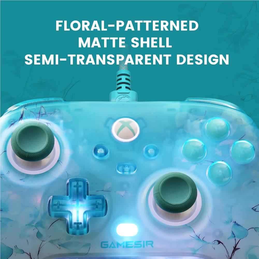 GameSir T7 Pro Wired Controller for Xbox (Floral)