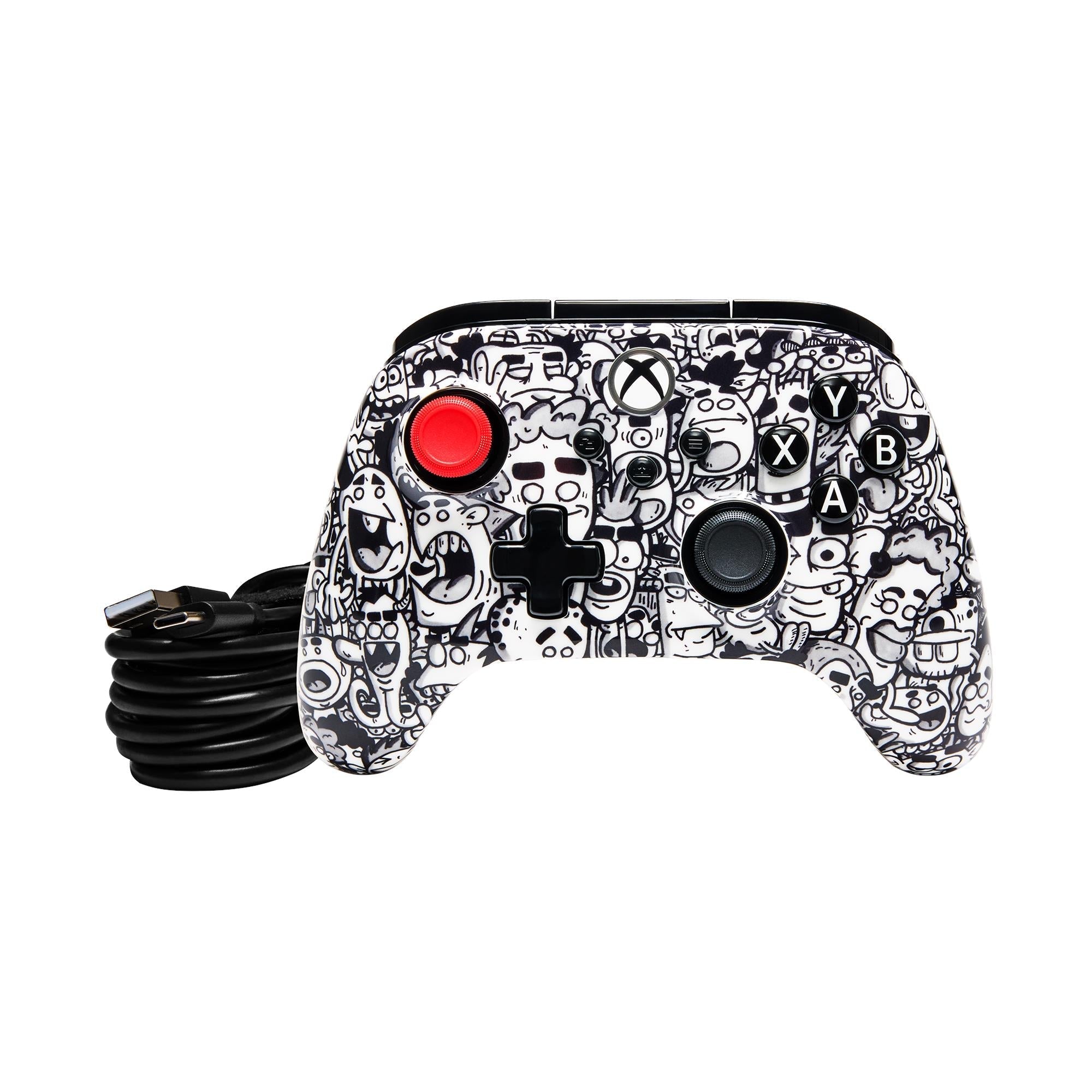 PowerA Advantage Plus Wired Controller for Xbox Series X|S (Sketch Riot)